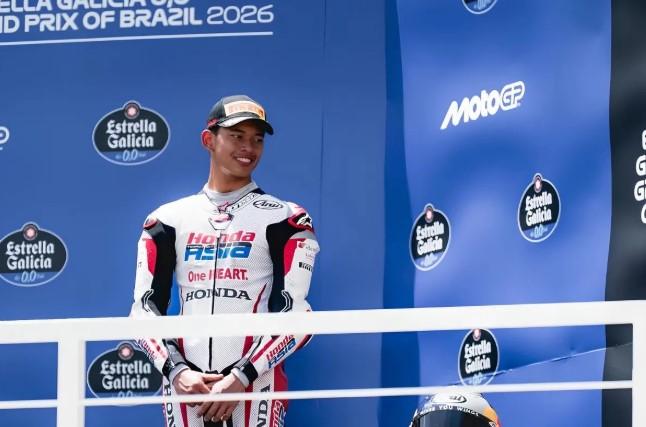 Podium Moto3 Brasil Buka Peluang Veda Ega Pratama Tampil di MotoGP Mandalika 2026
