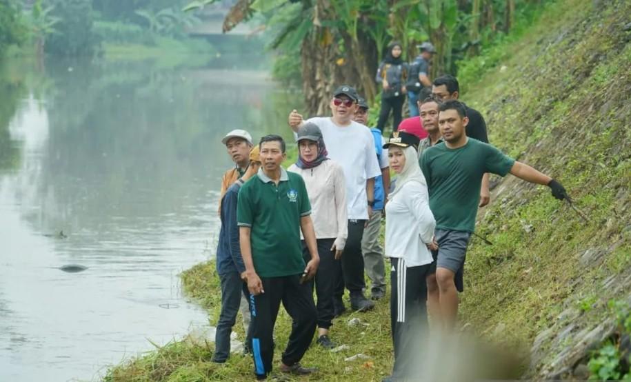 Pemkot Mojokerto Gelar Kerja Bakti Mitigasi Bencana, Temukan Lima Titik Kritis di Sungai Brangkal