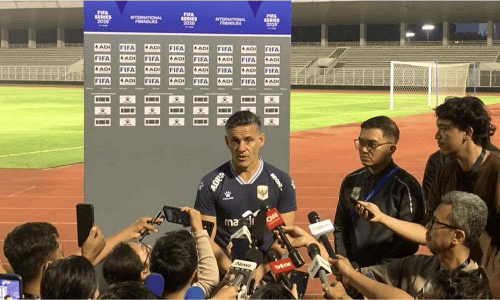 Herdman Antusias Rasakan Atmosfer GBK Penuh saat Lawan Bulgaria