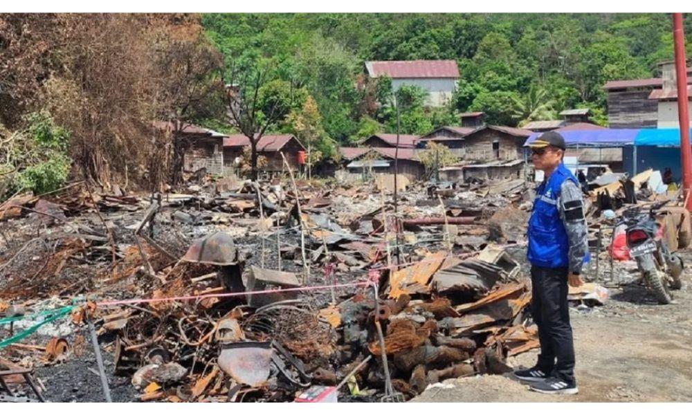 Pemprov Kaltim Salurkan Bantuan Logistik untuk Korban Kebakaran di Kutai Timur