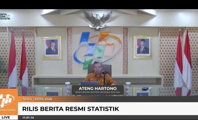 BPS Catat Inflasi Tahunan Indonesia Capai 3,48 Persen pada Maret 2026