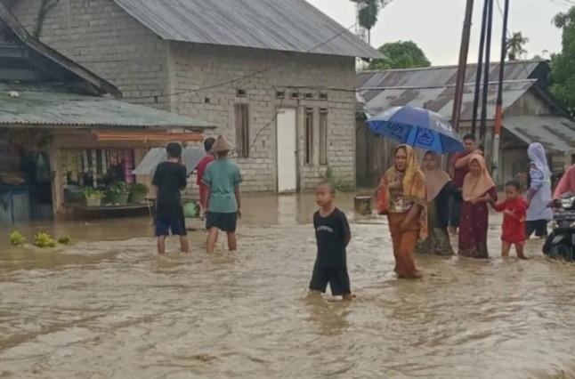 Banjir Terjang Donggala, BPBD Sulteng Catat 552 Rumah Warga Terdampak di Sirenja dan Balaesang