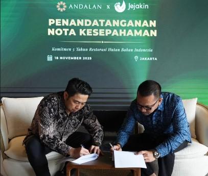 ANDALAN Luncurkan Komitmen 5 Tahun Restorasi Bakau Bersama JEJAKIN