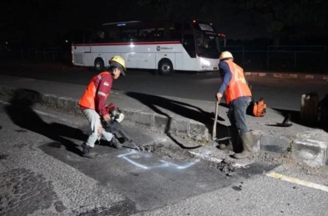 Kementerian PU Perbaiki 21 Titik Jalan Cikopo–Sadang, Utamakan Keselamatan Pengguna