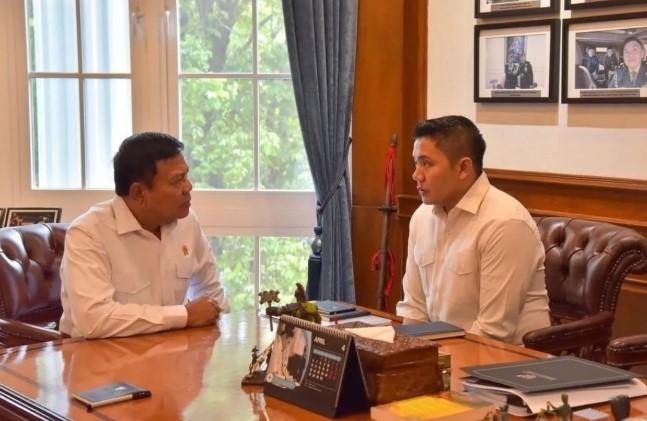 Seskab Teddy Terima Kepala BIN Bahas Sidang TPA dan Isu Terkini di Tengah Momentum Lebaran