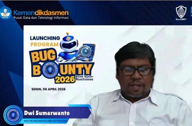 Kemendikdasmen Luncurkan Program Bug Bounty 2026 untuk Perkuat Keamanan Siber Pendidikan Nasional