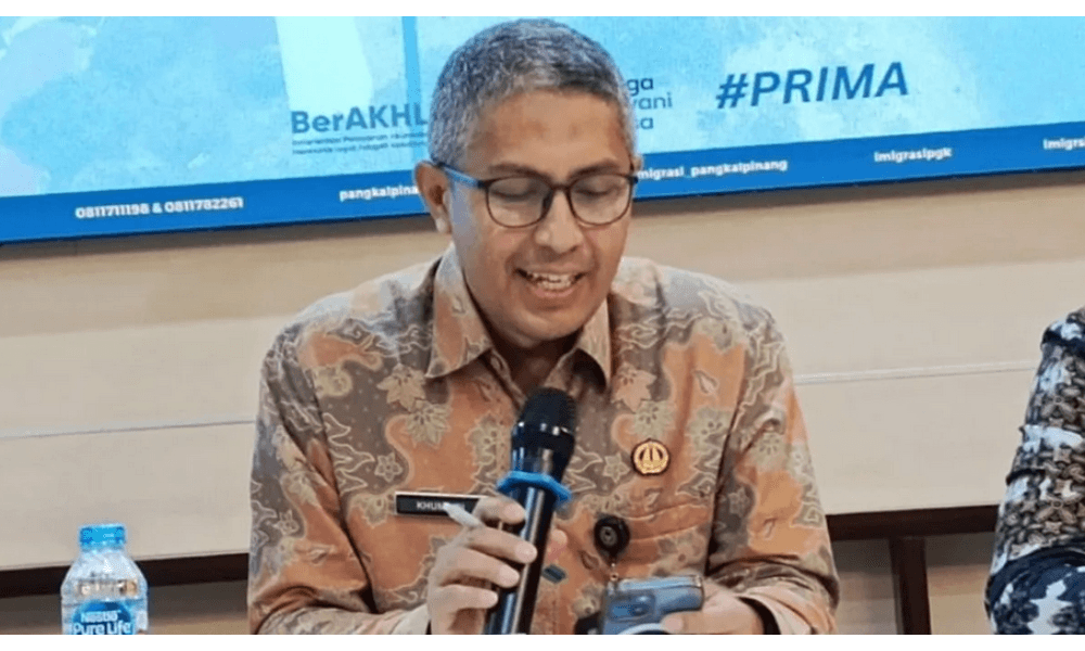 Imigrasi Pangkalpinang Wajibkan Penginapan Laporkan Keberadaan WNA