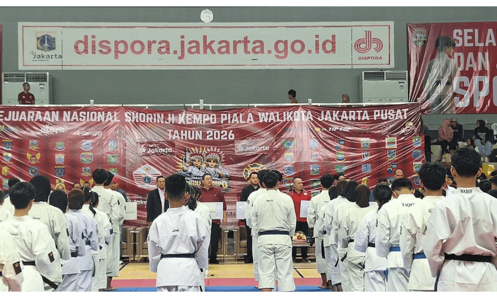369 Atlet Ikuti Kejurnas Shorinji Kempo Piala Wali Kota Jakarta Pusat 2026