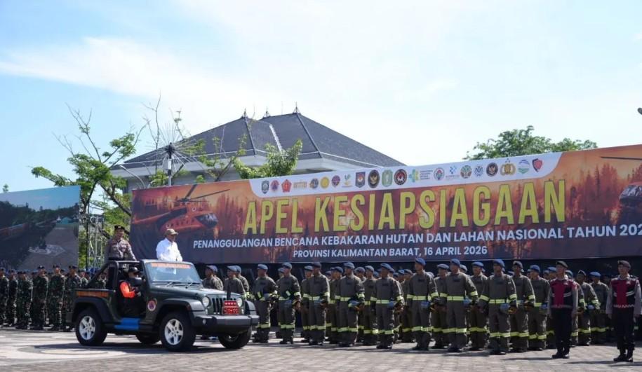 Kesiapsiagaan Karhutla 2026 Diperkuat, Pemerintah Waspadai Ancaman Serius di Kalimantan Barat
