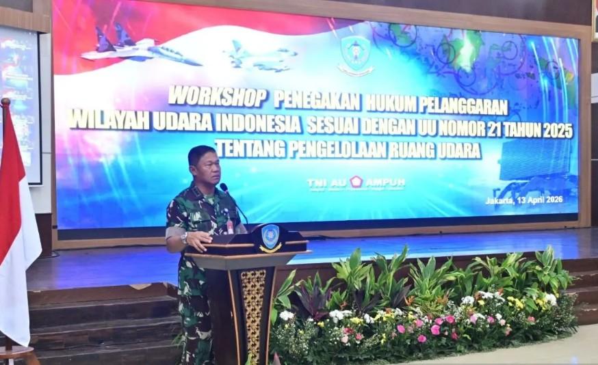 TNI AU Perkuat Penegakan Hukum Udara Lewat Workshop Penyidik Profesional