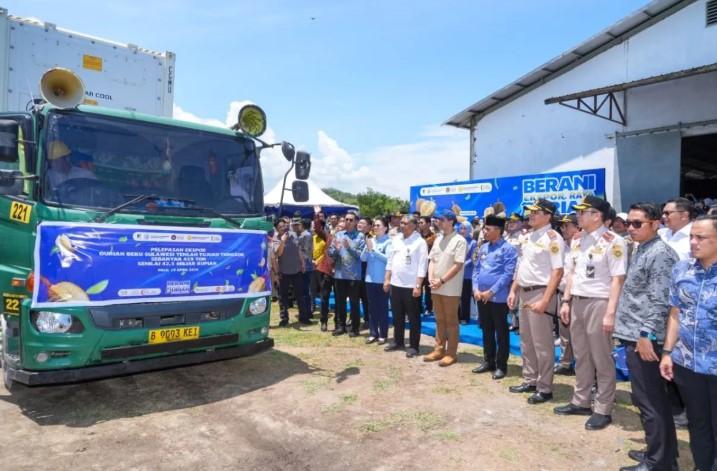 Barantin Lepas Ekspor 459 Ton Durian Beku ke China Senilai Rp42,5 Miliar