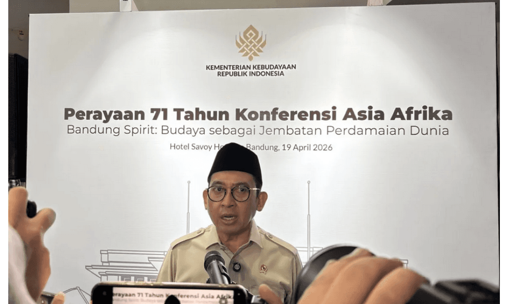 Menbud Fadli Zon Sebut Bandung Spirit Tetap Relevan sebagai Kompas Moral di Tengah Dinamika Global