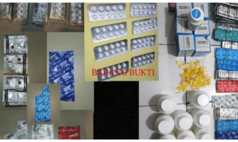 Polisi Tangkap Lima Pengedar Obat Keras Ilegal di Sawah Besar