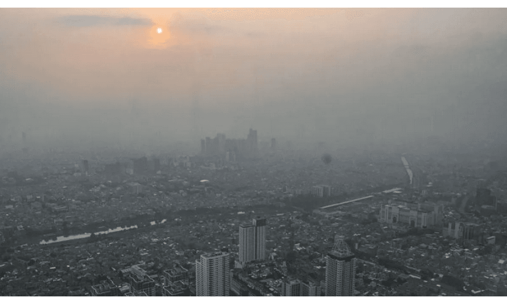 Kualitas Udara Jakarta Tidak Sehat, Masuk Peringkat Ketujuh Terburuk Dunia