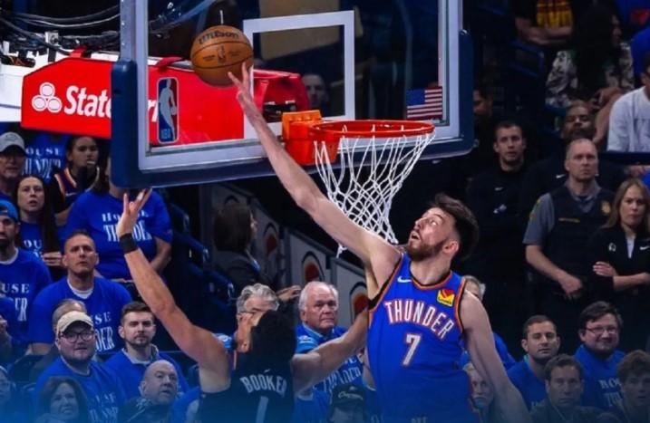 Oklahoma City Thunder Hancurkan Suns 119-84 di Game 1, Awali Langkah Juara dengan Dominan