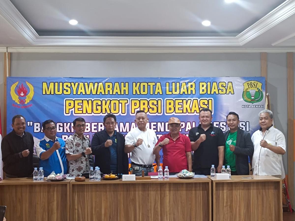 Muskotlub PBSI Bekasi Tetapkan Agus Harpa Senjaya sebagai Ketua Umum 2026–2030
