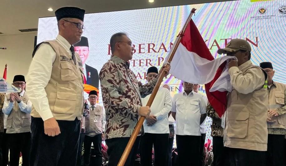 Pemerintah Resmi Lepas Kloter Pertama Haji JKB 01 dari Bandara Soekarno-Hatta dengan Harapan dan Jaminan Layanan Maksimal