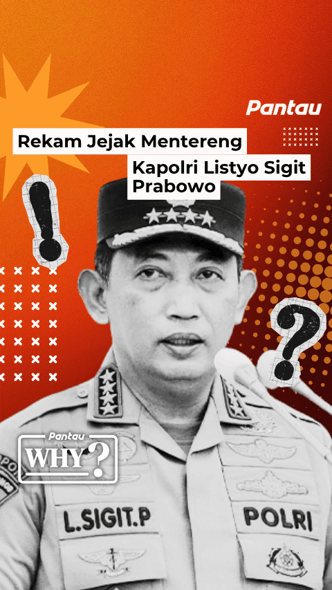 REKAM JEJAK MENTERENG KAPOLRI LISTYO SIGIT PRABOWO