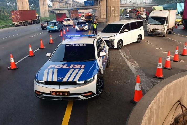 Jasamarga Lanjutkan Contraflow Situasional di Tol Jakarta-Cikampek