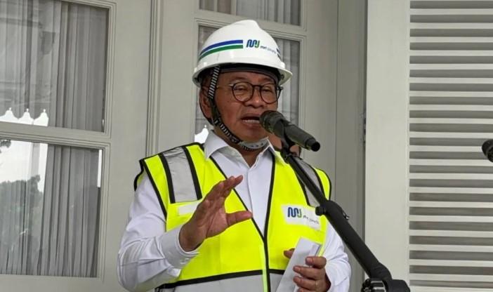 Pembangunan MRT Fase 2A Bundaran HI-Kota Tua Capai 59,7 Persen