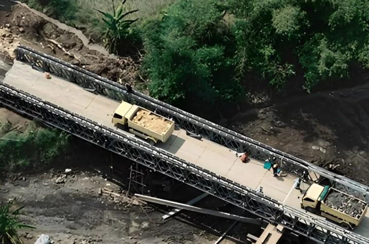 Kementerian PU Rampungkan Jembatan Bailey untuk Percepat Pembangunan Sekolah Rakyat di Brebes