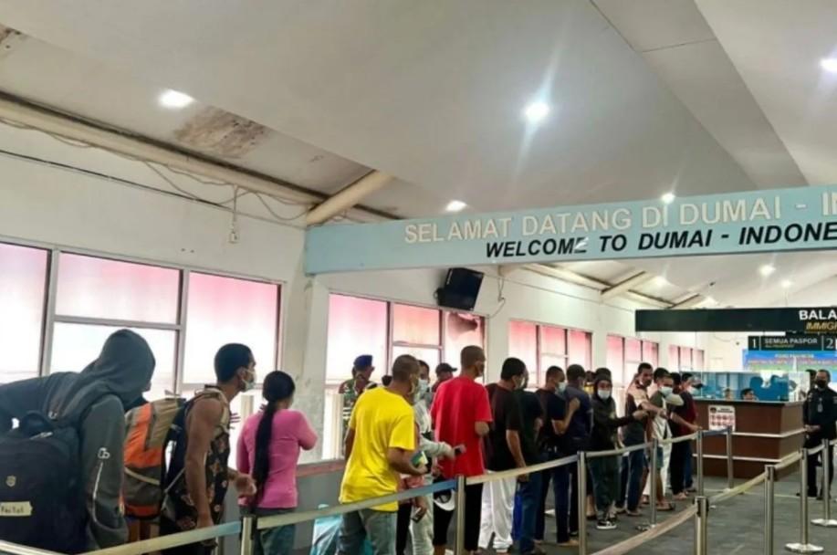 Polisi Gagalkan Penyelundupan Empat PMI Ilegal ke Malaysia di Pelabuhan Dumai