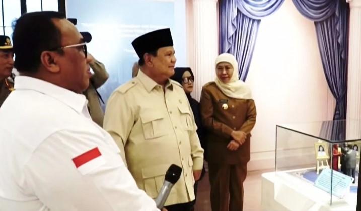 Prabowo Keliling Museum Marsinah dan Lihat Jejak Perjuangan Tokoh Buruh Indonesia