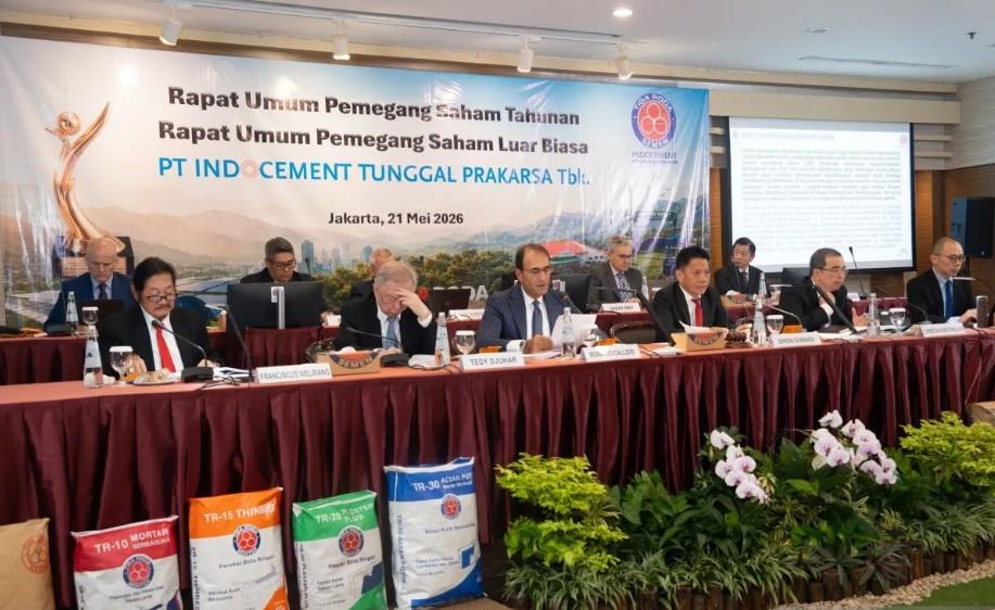 Indocement Tebar Dividen Rp1,54 Triliun dan Siapkan Buyback Saham Rp750 Miliar