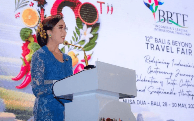 Menteri Pariwisata Dorong Penguatan Wisata Gastronomi untuk Perkuat Daya Saing Indonesia di BBTF 2026 Bali