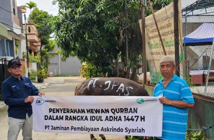 Askrindo Syariah Salurkan 39 Hewan Kurban untuk Masyarakat pada Idul Adha 1447 Hijriah