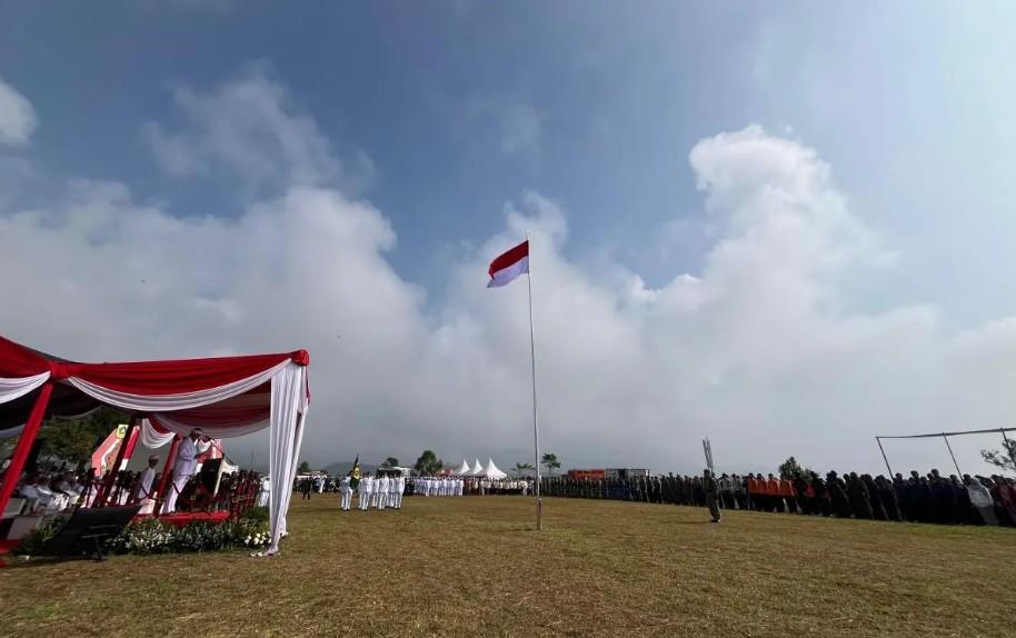 Bupati Rudy Susmanto Tegaskan Pemerataan Pembangunan saat Peringatan Hari Jadi Ke-544 Bogor di Desa Malasari