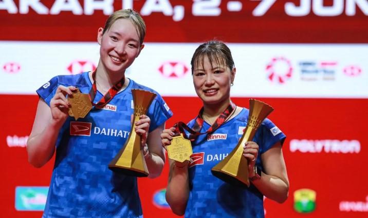 Fukushima/Matsumoto Terkesan Dukungan Suporter Istora Usai Rebut Gelar Indonesia Open 2026