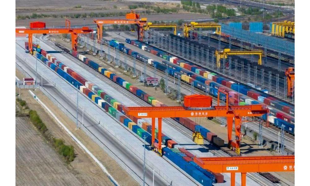 Koridor Timur Kereta Kargo China-Eropa Catat Lebih dari 3.000 Perjalanan Sepanjang 2026