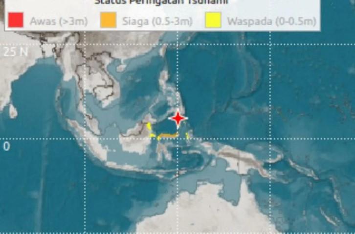 Malaysia Keluarkan Peringatan Tsunami untuk Pesisir Sabah Usai Gempa Kuat di Mindanao