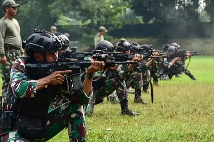 Personel Marinir TNI AL Asah Kemampuan Menembak Jelang Ikuti Latihan RIMPAC 2026 di Amerika Serikat