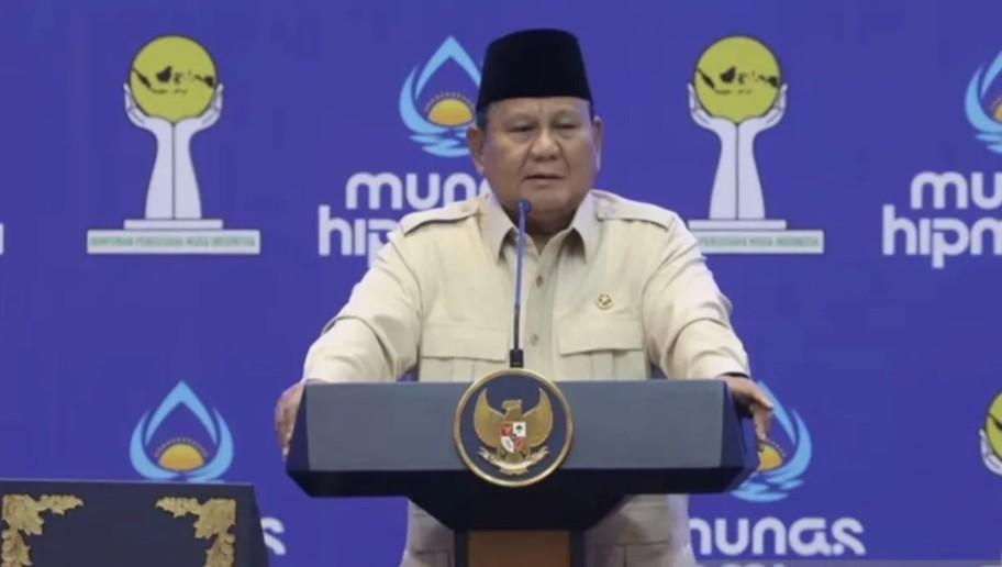 Presiden Prabowo Mengajak HIPMI Abaikan Pihak Nyinyir dan Perkuat Nasionalisme demi Kemajuan Ekonomi