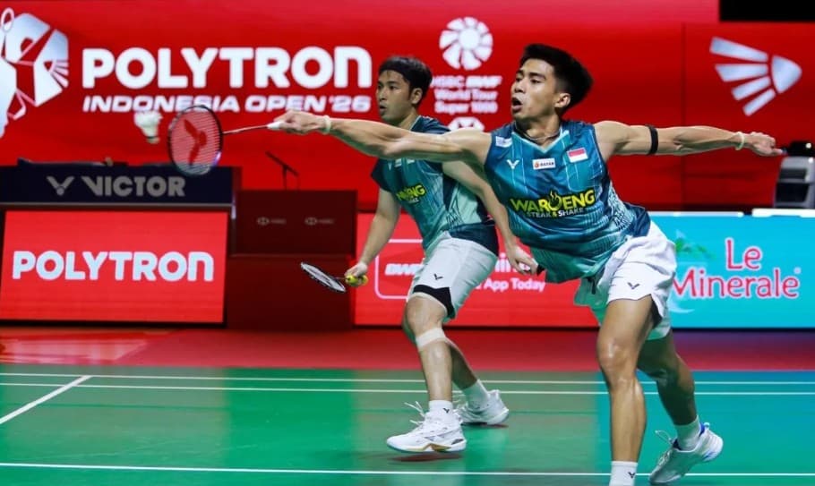 Sabar/Reza Pastikan Semifinal Australian Open 2026 usai Revans atas Ganda Taiwan Lee Fang-Chih/Lee Fang-Jen
