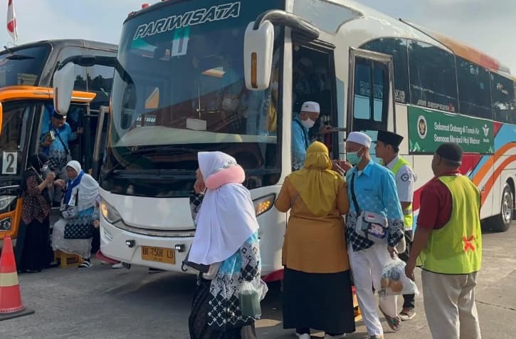 PPIH Sebut 3.101 Jamaah Haji Debarkasi Palembang Sudah Kembali ke Tanah Air
