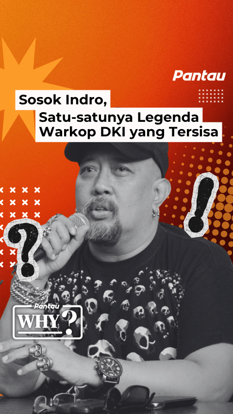 SOSOK INDRO, SATU SATUNYA LEGENDA WARKOP DKI YANG TERSISA