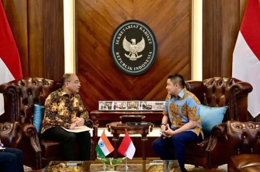 Rencana Kunjungan Narendra Modi ke Indonesia Dibahas dalam Pertemuan Seskab Teddy dan Dubes India