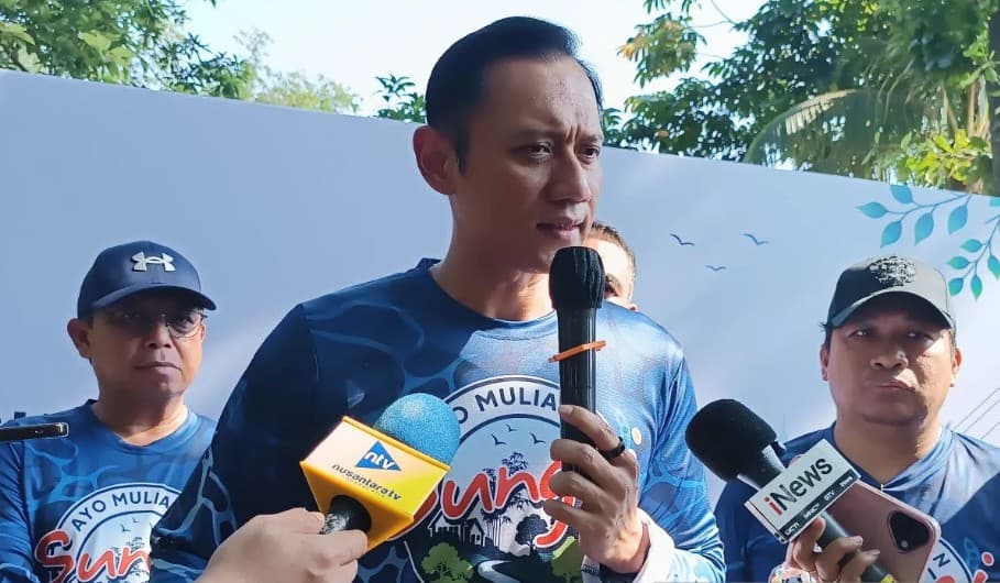 AHY Sebut Tanggul Laut Pantura Akan Dipadukan dengan Mangrove untuk Hadapi Banjir dan Kenaikan Muka Laut