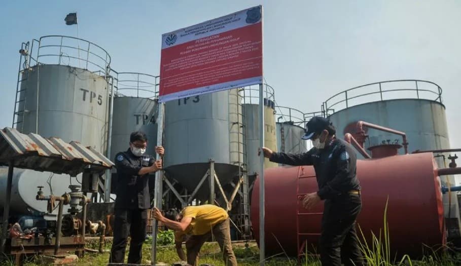 Kementerian Lingkungan Hidup Menyegel PT BPE di Tangerang karena Diduga Cemari Udara dan Langgar Aturan Limbah B3