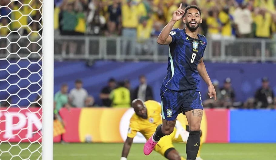 Matheus Cunha dan Vinicius Junior Merangsek ke Daftar Top Skor usai Bawa Brasil Tekuk Haiti