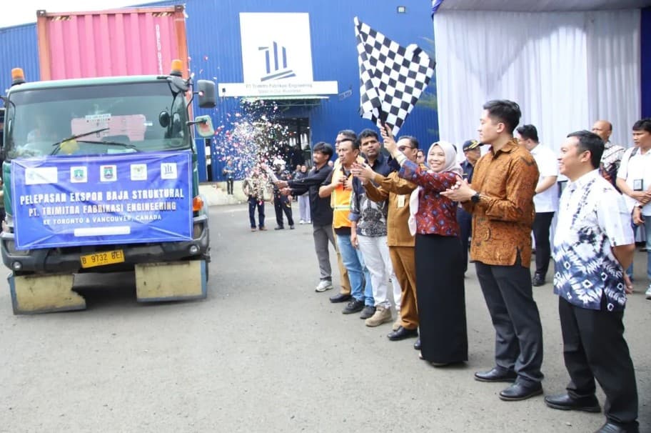 PT Trimitra Fabrikasi Engineering Ekspor Baja Struktural ke Kanada Senilai Rp3,85 Miliar