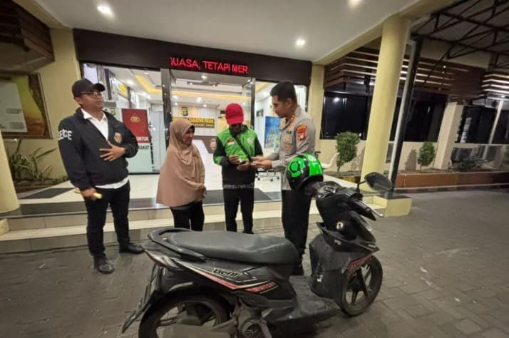 Polisi Kembalikan Motor Ojol Korban Penipuan di Jakarta Utara untuk Kembali Mencari Nafkah