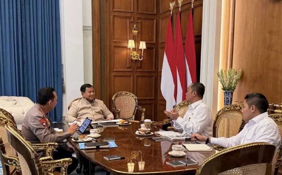 Kapolri Melaporkan Situasi Kamtibmas Nasional kepada Presiden Prabowo dan Kesiapan Hari Bhayangkara 2026