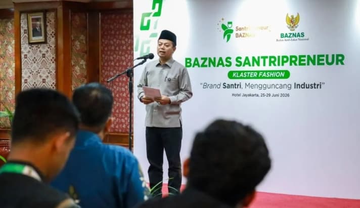 Baznas Gelar Santripreneur Fesyen 2026 untuk Cetak Santri Pengusaha dan Mandiri Secara Ekonomi