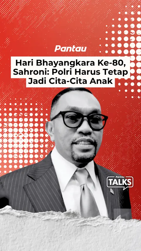 HARI BHAYANGKARA KE-80 SAHRONI: POLRI HARUS TETAP JADI CITA CITA ANAK