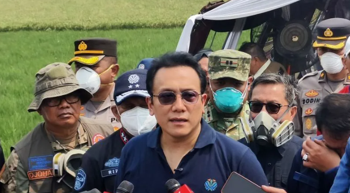 KLH Kerahkan Thermal Drone dan TMC untuk Atasi Kebakaran TPA Jatiwaringin yang Sulit Dipadamkan
