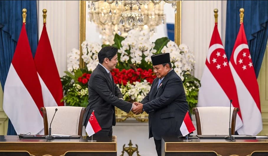 Lawrence Wong Mengundang Siswa SMA Garuda Ikut Program Pertukaran Pelajar ke Singapura